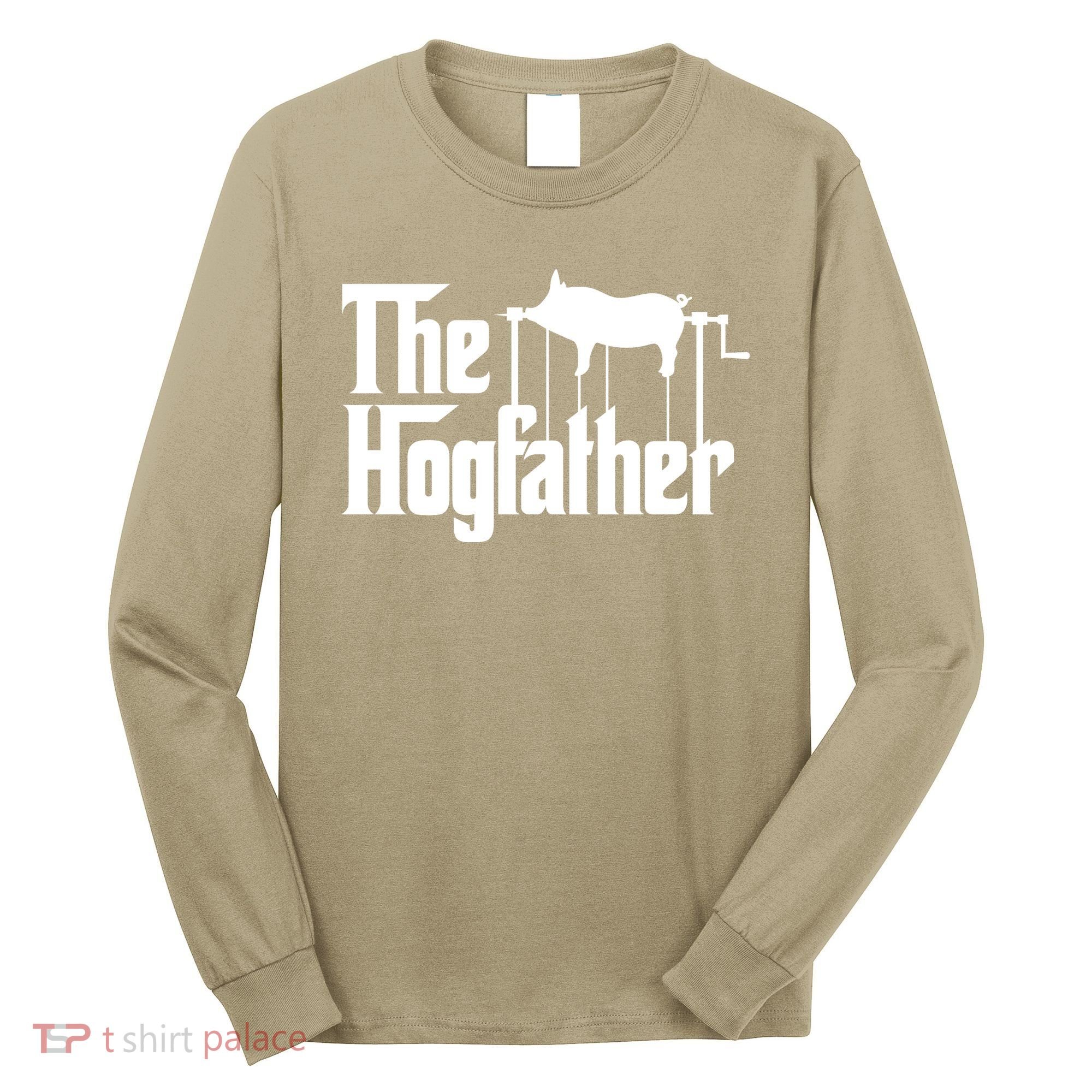 The Hogfather Barbecue Chef Funny Bbq Grill Master Long Sleeve Shirt