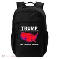 Trump Has Better Coverage Than Verizon Red Wave Us Map Backpack thumb 0