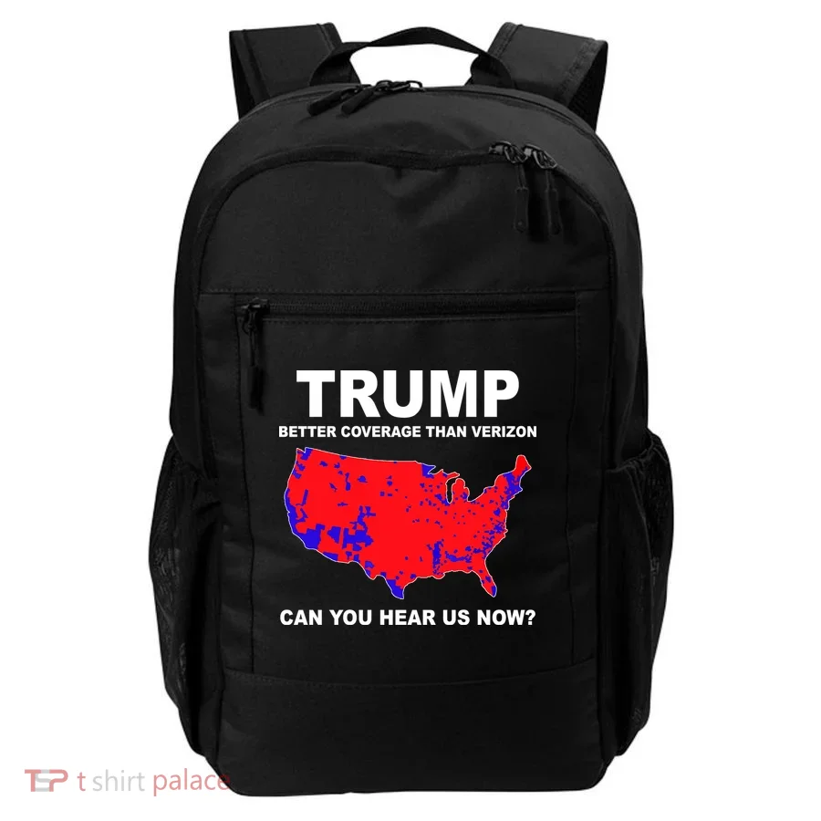 Trump Has Better Coverage Than Verizon Red Wave Us Map Backpack