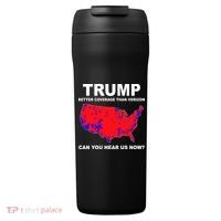 Trump Has Better Coverage Than Verizon Red Wave Us Map 24oz Duet Stainless Steel Tumbler thumb 0