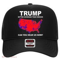 Trump Has Better Coverage Than Verizon Red Wave Us Map Hat thumb 0