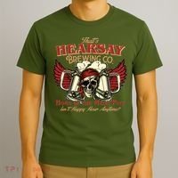 That's Hearsay Brewing Co Home Of The Mega Pint Isn't Happy Hour Anytime T-Shirt thumb 3