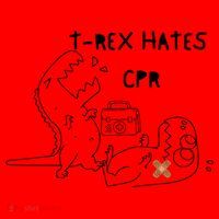TRex Hates CPR Dinosaurs Funny Nurse Santa Hat thumb 1