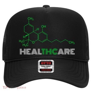 Thc Healthcare Cute Gift Thc Molecule Weed Cannabis Hat