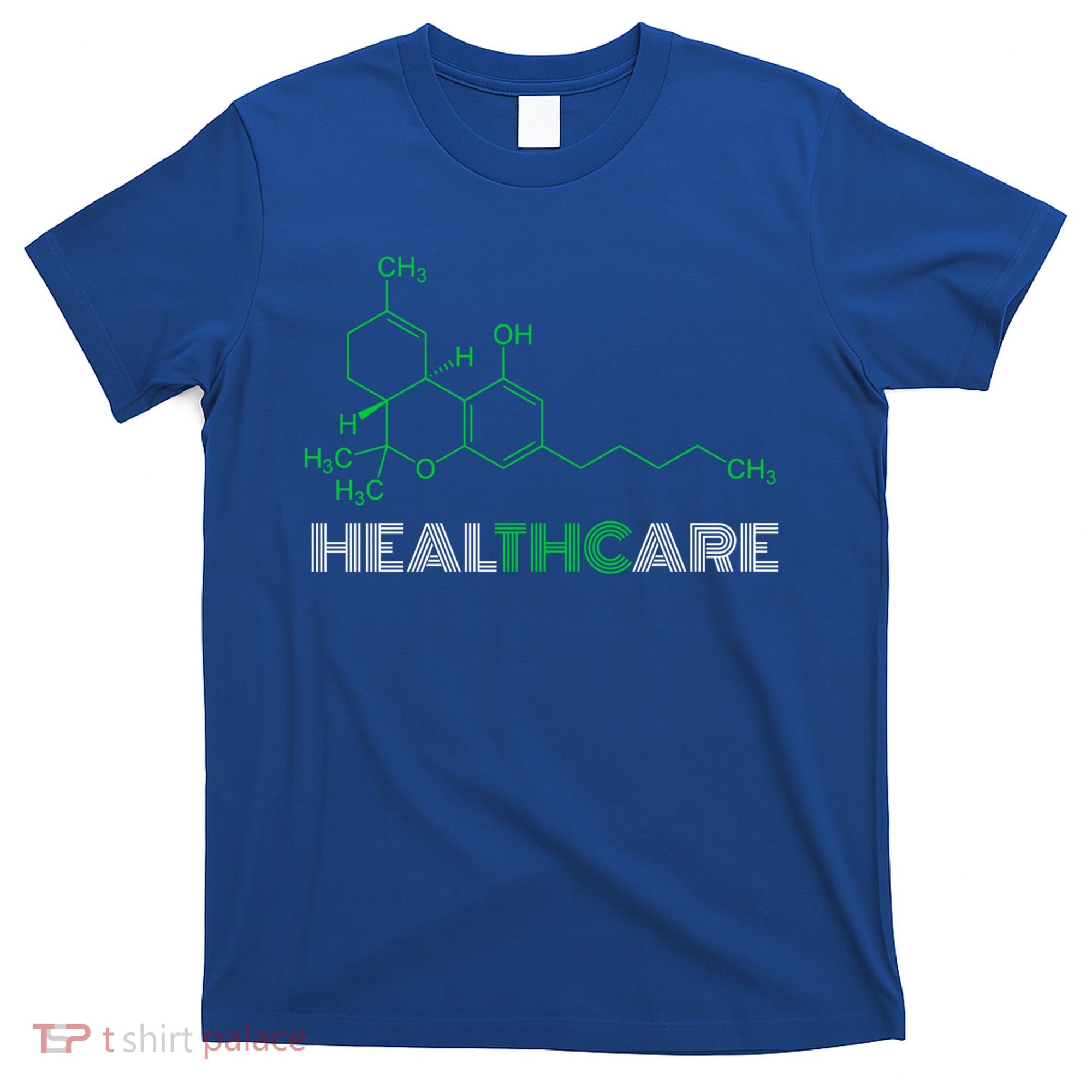 Thc Healthcare Cute Gift Thc Molecule Weed Cannabis T-Shirt