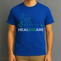 Thc Healthcare Cute Gift Thc Molecule Weed Cannabis T-Shirt thumb 3