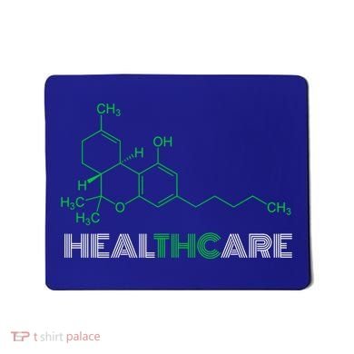 Thc Healthcare Cute Gift Thc Molecule Weed Cannabis Mousepad