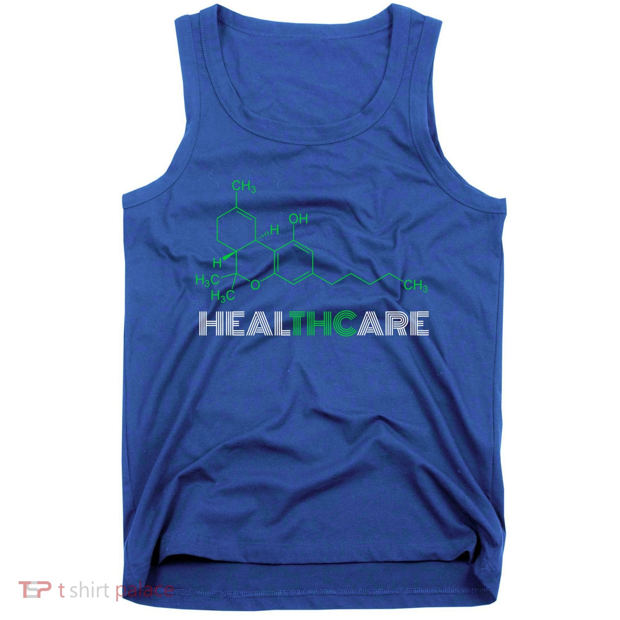 Thc Healthcare Cute Gift Thc Molecule Weed Cannabis Tank Top