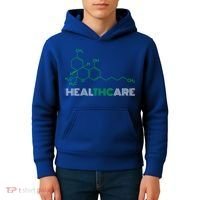 Thc Healthcare Cute Gift Thc Molecule Weed Cannabis Kids Hoodie thumb 4