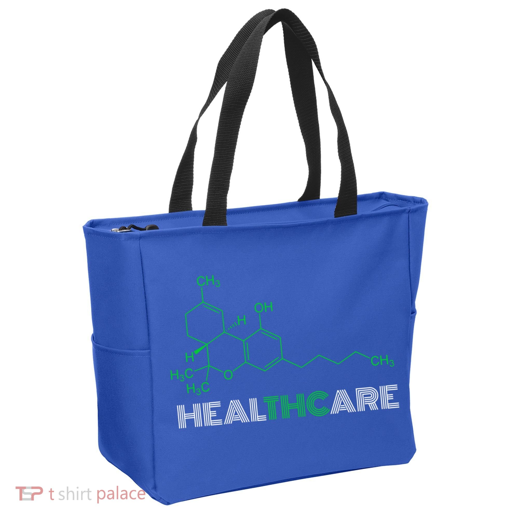 Thc Healthcare Cute Gift Thc Molecule Weed Cannabis Tote Bag