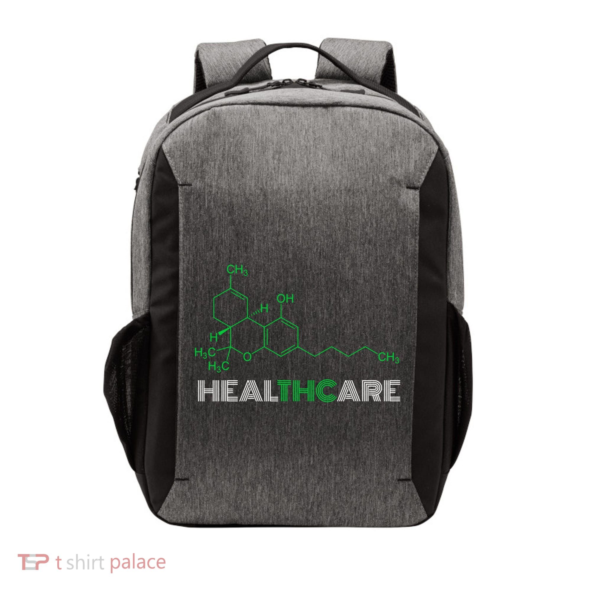 Thc Healthcare Cute Gift Thc Molecule Weed Cannabis Vector Backpack