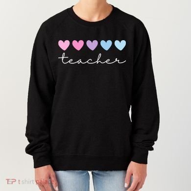 Teacher Hearts Cute Gift Women's Sweatshirt