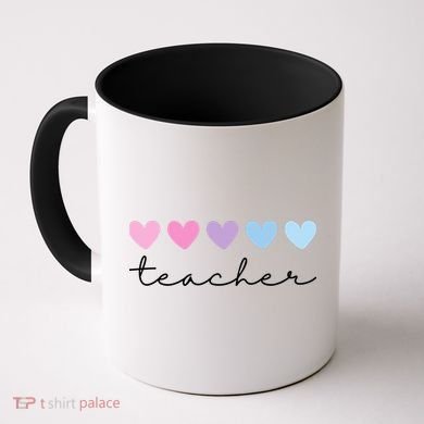 Teacher Hearts Cute Gift Coffee Mug