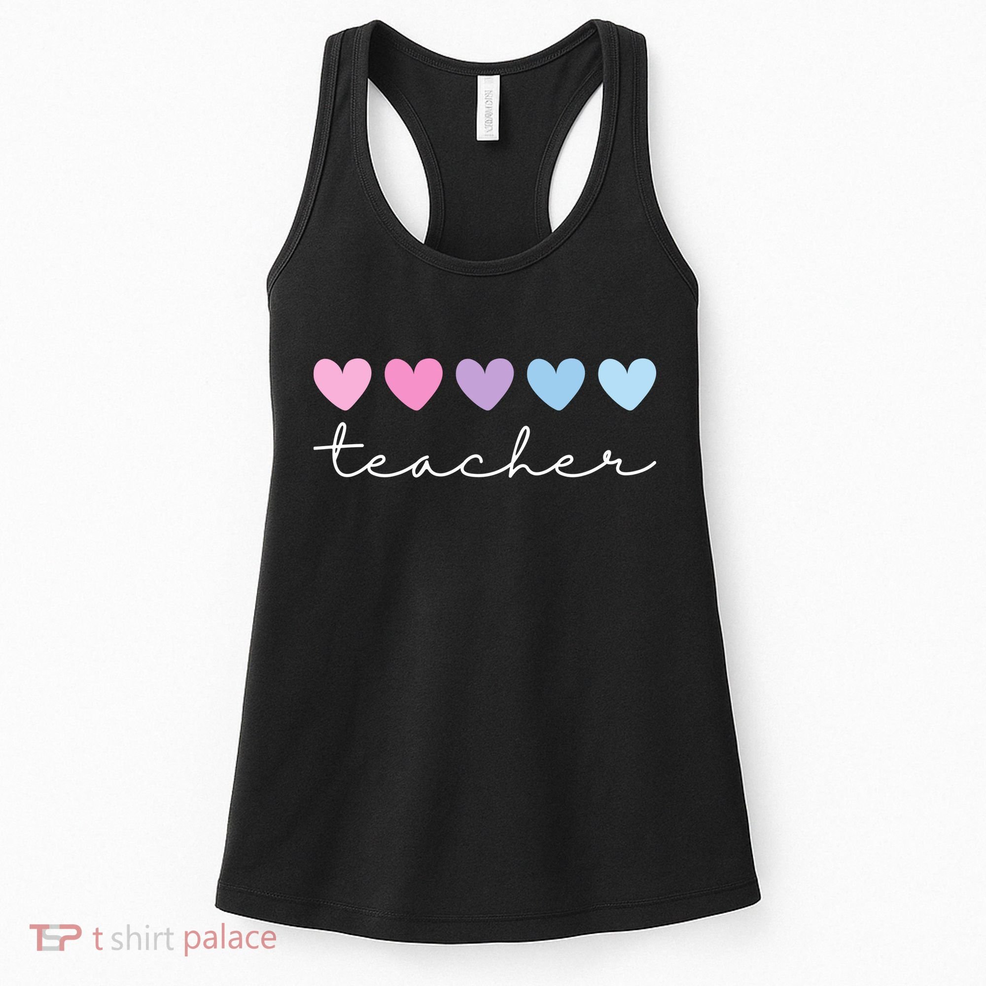 Teacher Hearts Cute Gift Women's Tank Top