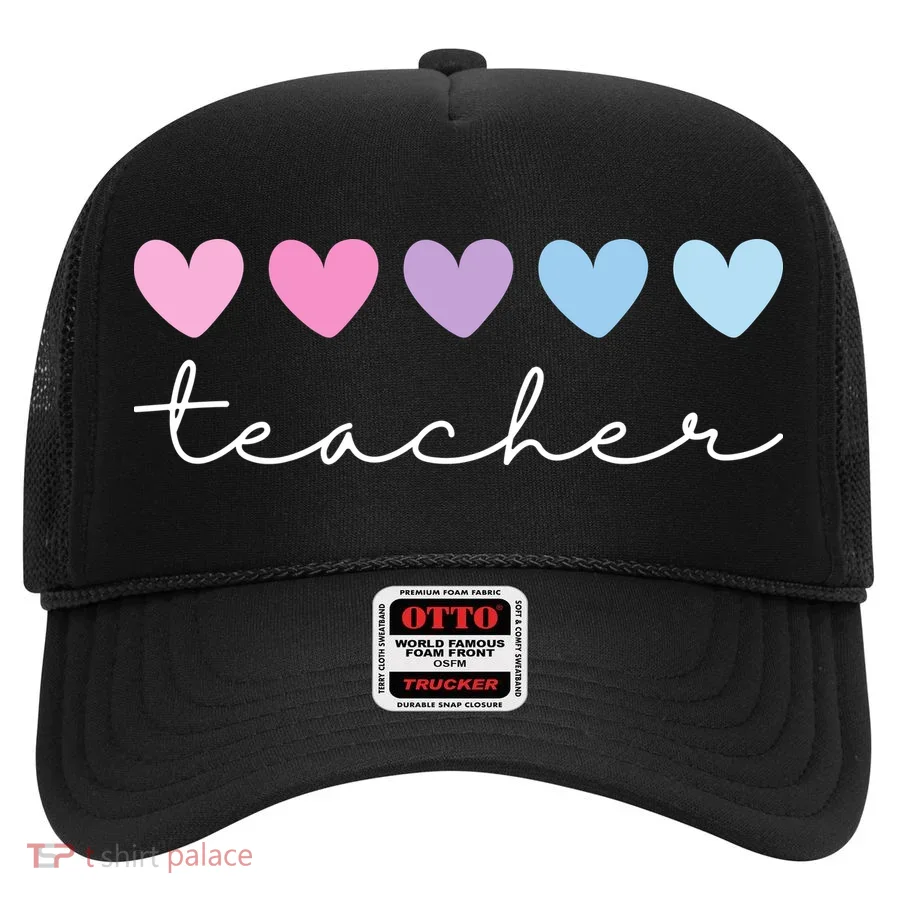 Teacher Hearts Cute Gift Hat