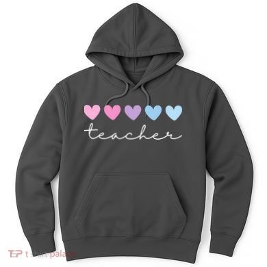 Teacher Hearts Cute Gift Hoodie