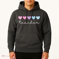 Teacher Hearts Cute Gift Hoodie thumb 2