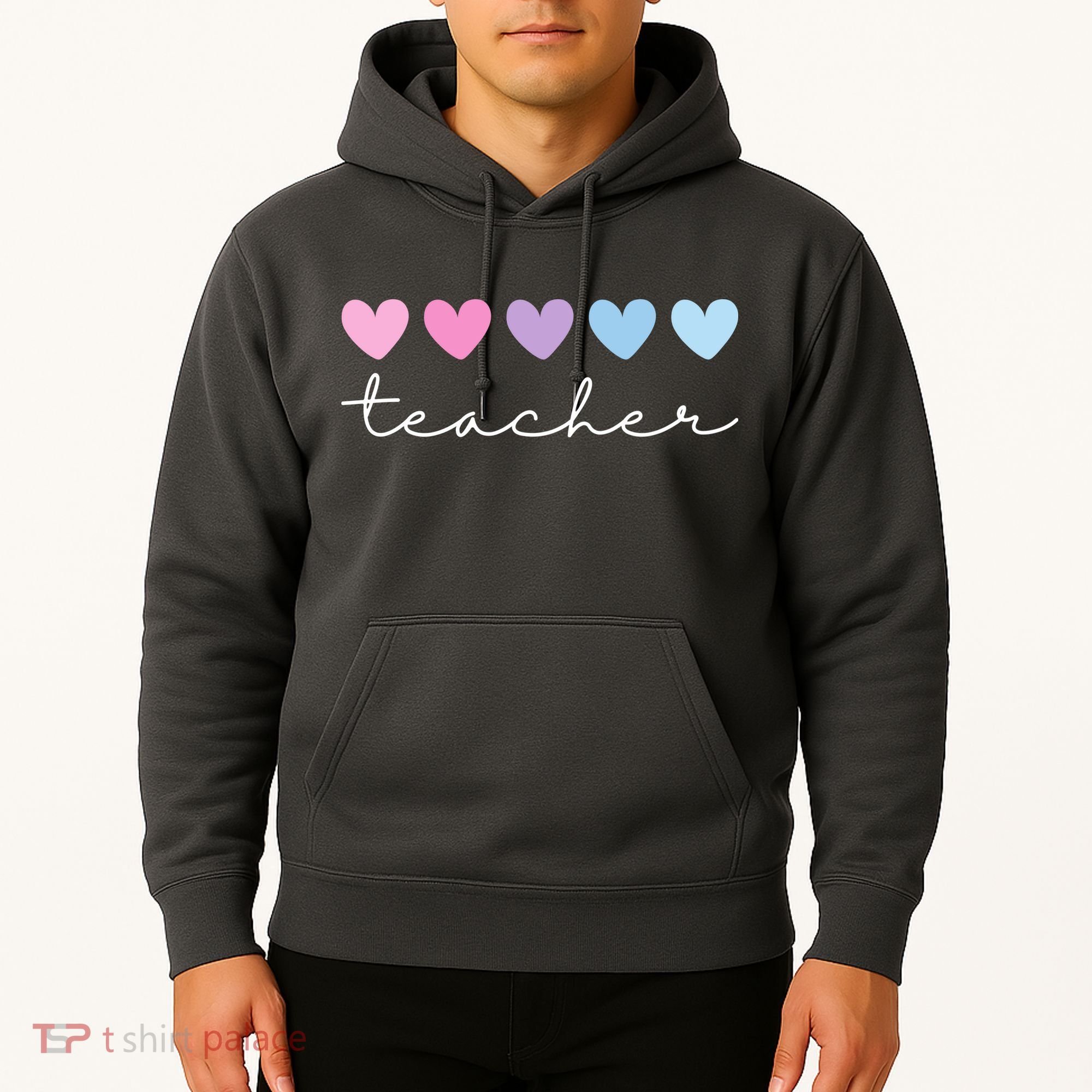 Teacher Hearts Cute Gift Hoodie