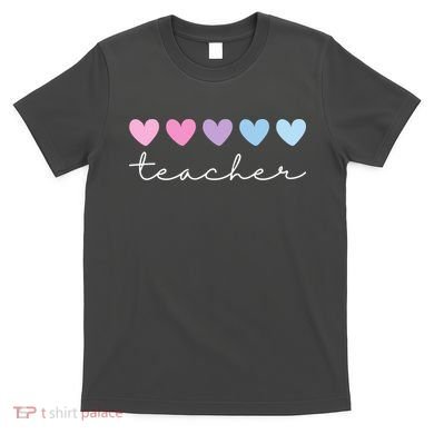 Teacher Hearts Cute Gift T-Shirt