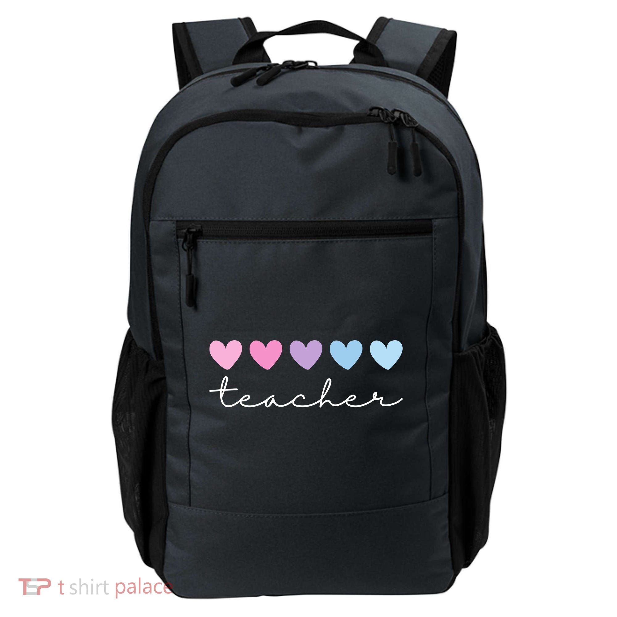 Teacher Hearts Cute Gift Backpack