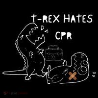 T-Rex Hates CPR Dinosaurs Funny Nurse day Toddler Hoodie thumb 2