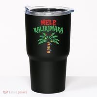 Tree Hawaiian Christmas In July Tumbler thumb 0