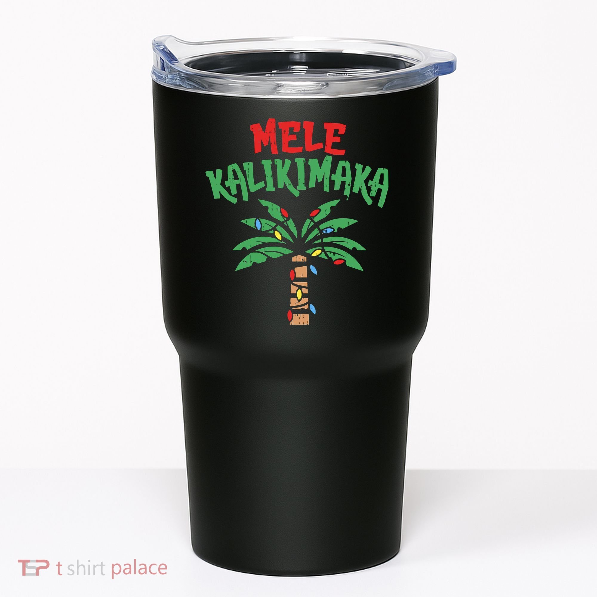 Tree Hawaiian Christmas In July Tumbler