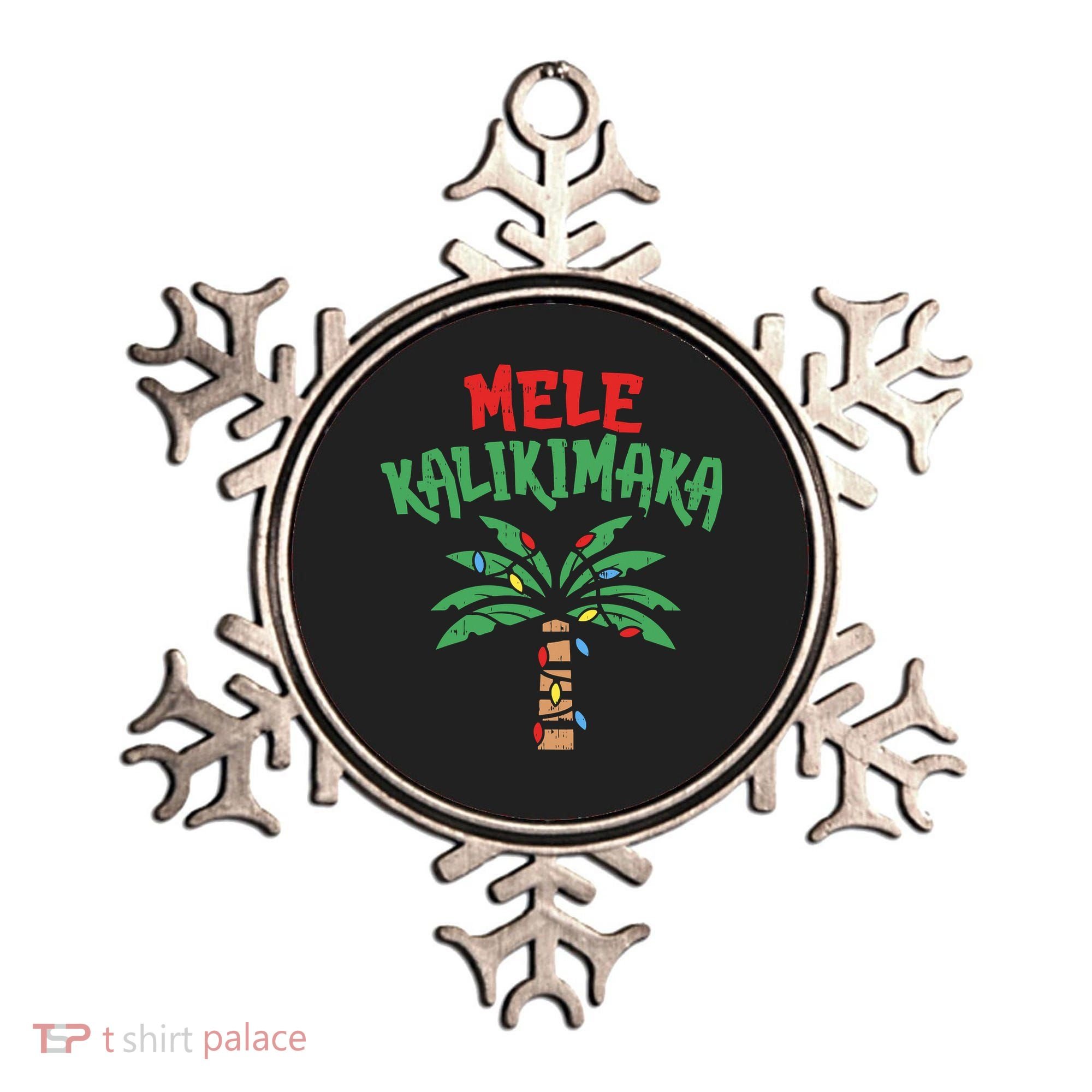 Tree Hawaiian Christmas In July Ornament
