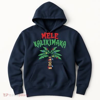 Tree Hawaiian Christmas In July Hoodie