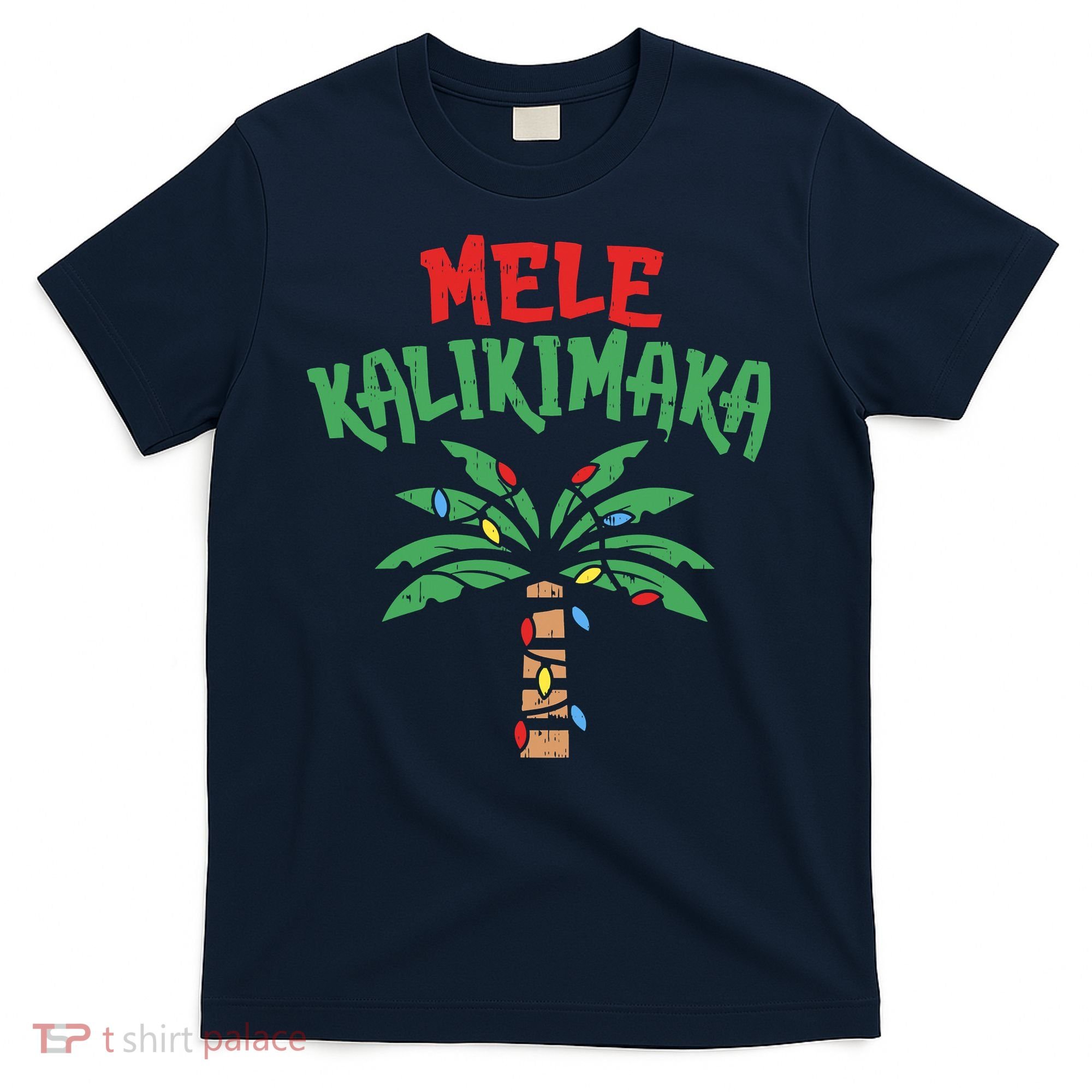 Tree Hawaiian Christmas In July T-Shirt