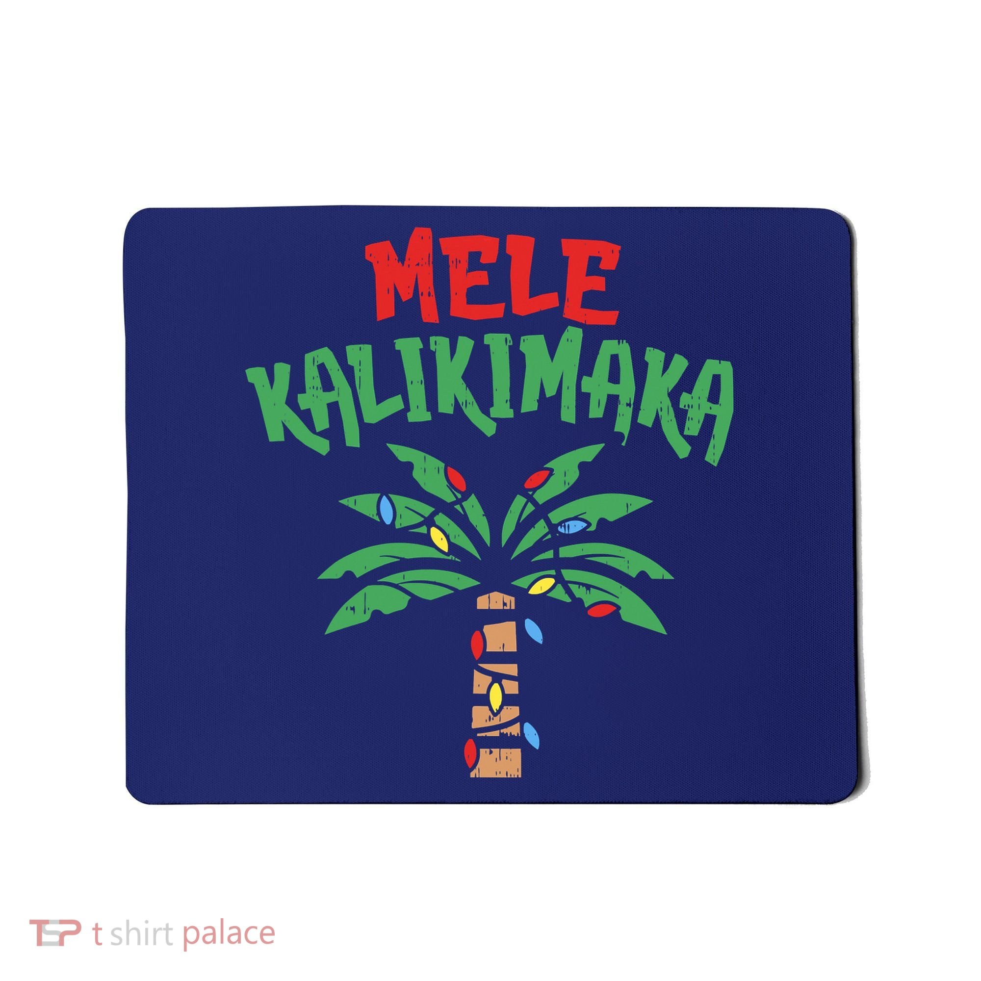 Tree Hawaiian Christmas In July Mousepad