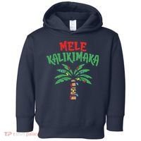 Tree Hawaiian Christmas In July Toddler Hoodie thumb 0