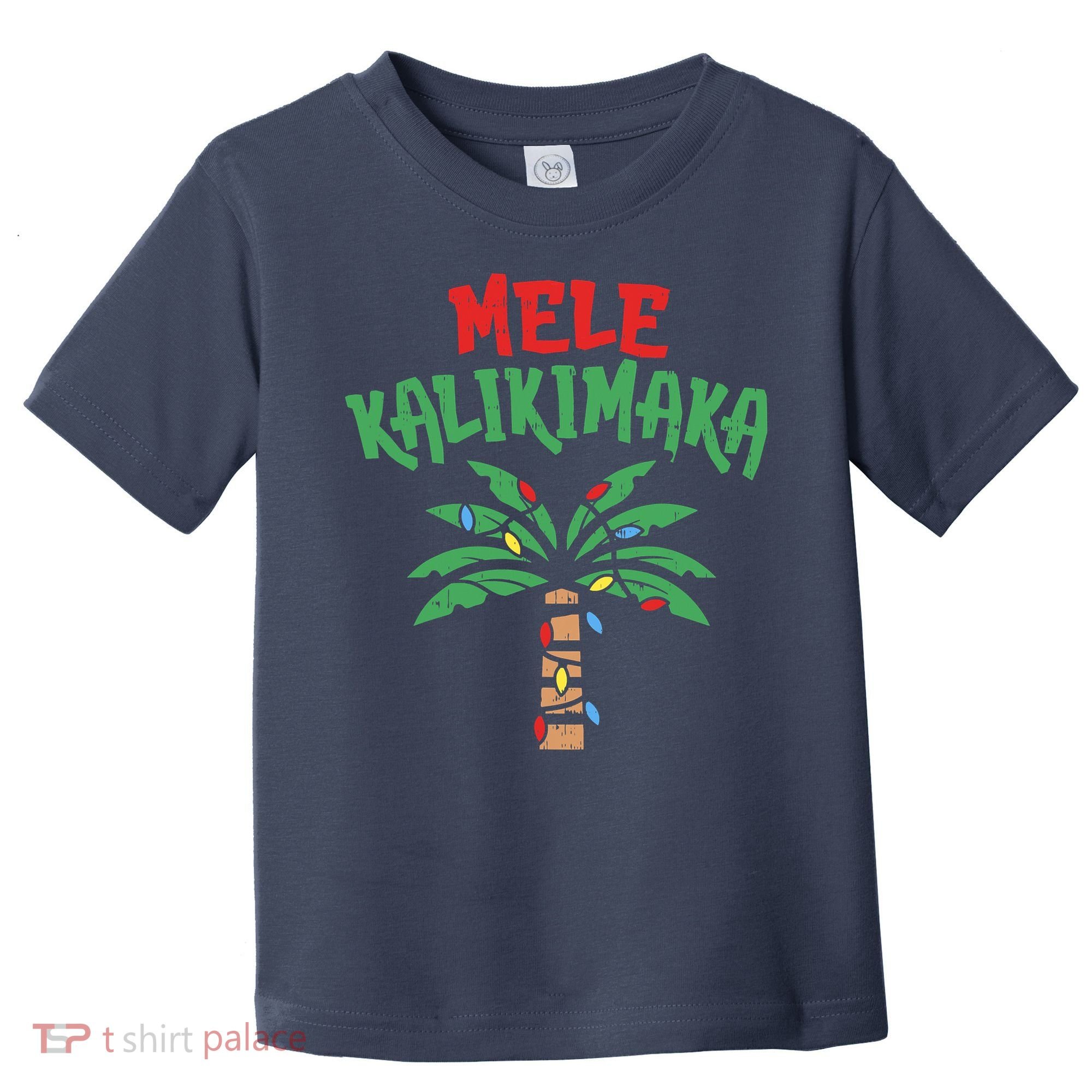 Tree Hawaiian Christmas In July Toddler T-Shirt