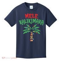 Tree Hawaiian Christmas In July Kids T-Shirt thumb 0