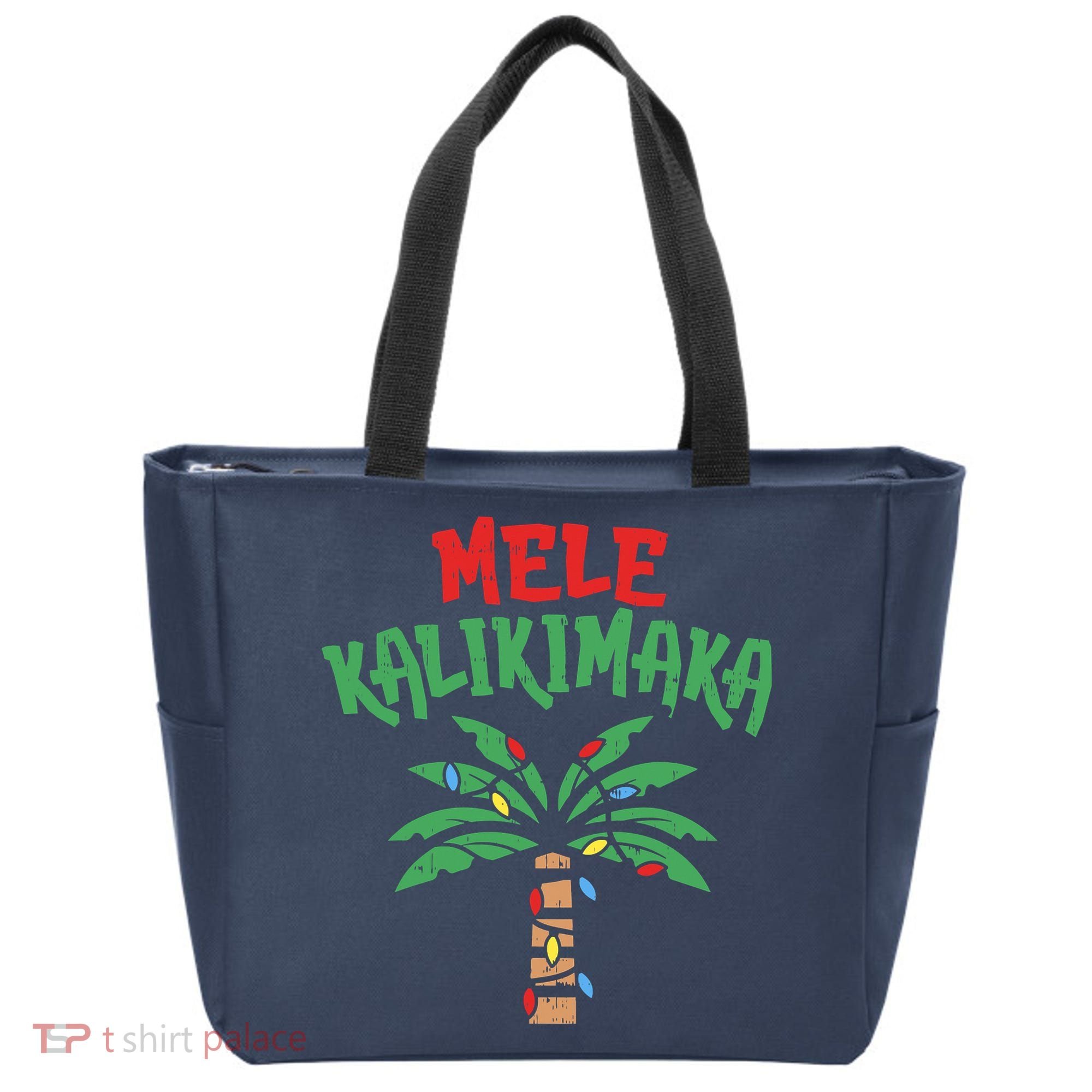 Tree Hawaiian Christmas In July Tote Bag