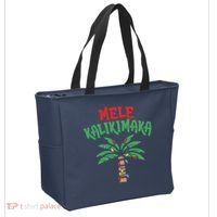 Tree Hawaiian Christmas In July Tote Bag thumb 2