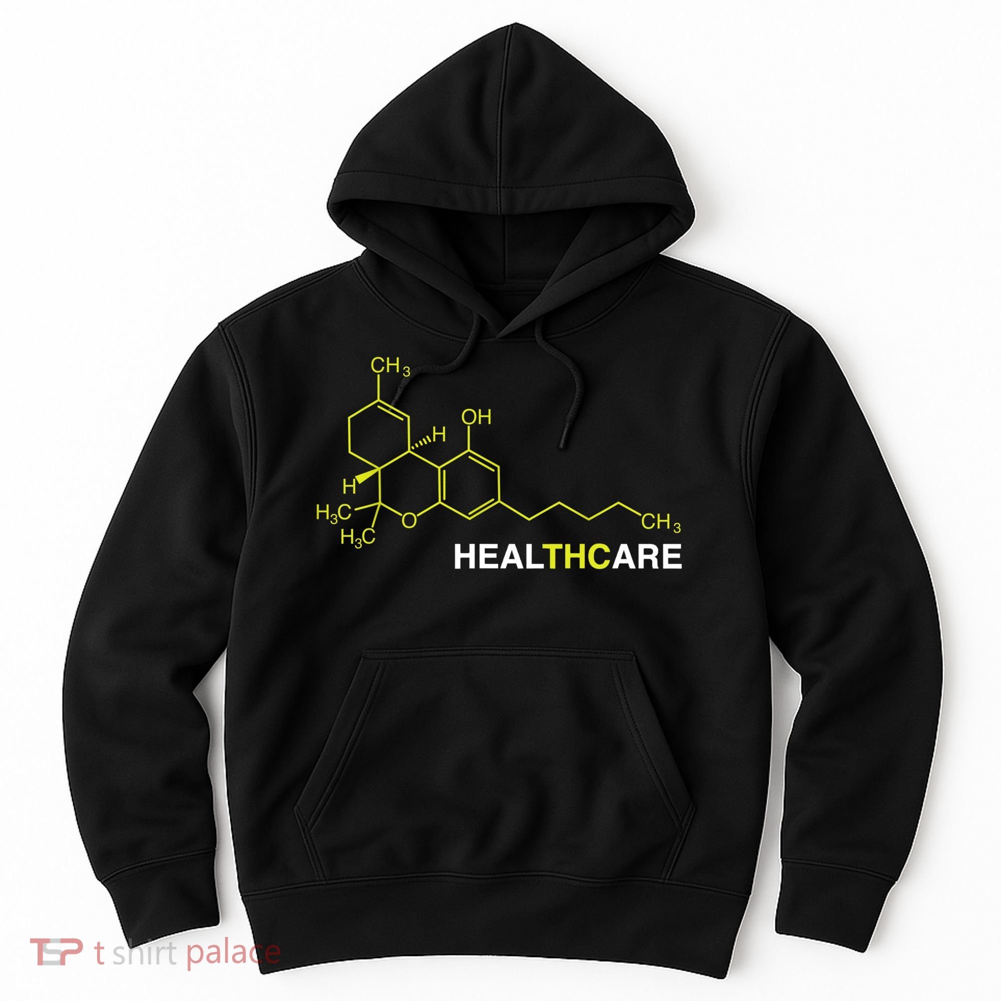 THC Healthcare Cannabis Medical Marijuana TShirt Hoodie