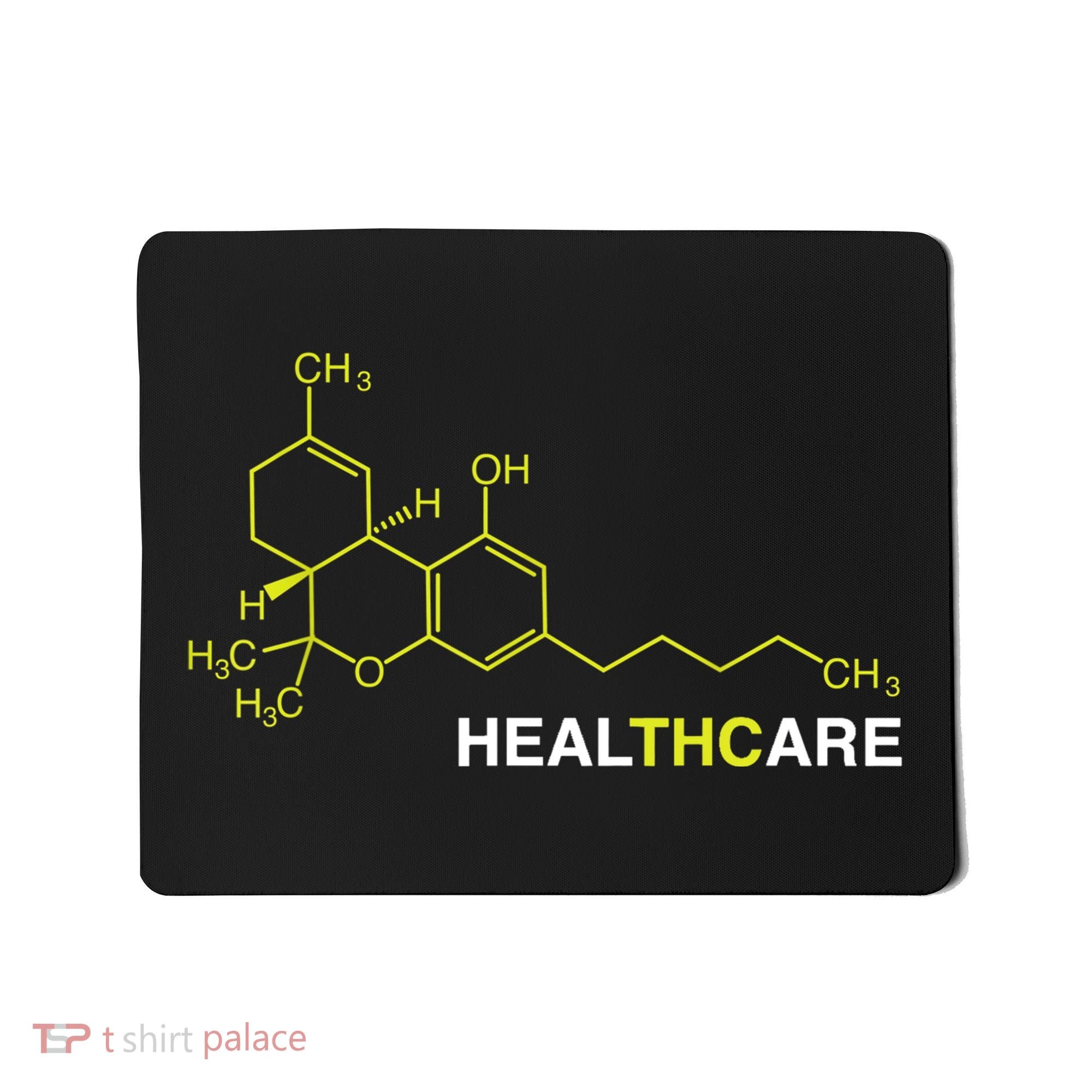 THC Healthcare Cannabis Medical Marijuana TShirt Mousepad