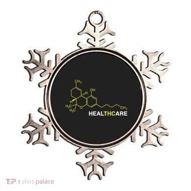 THC Healthcare Cannabis Medical Marijuana TShirt Ornament