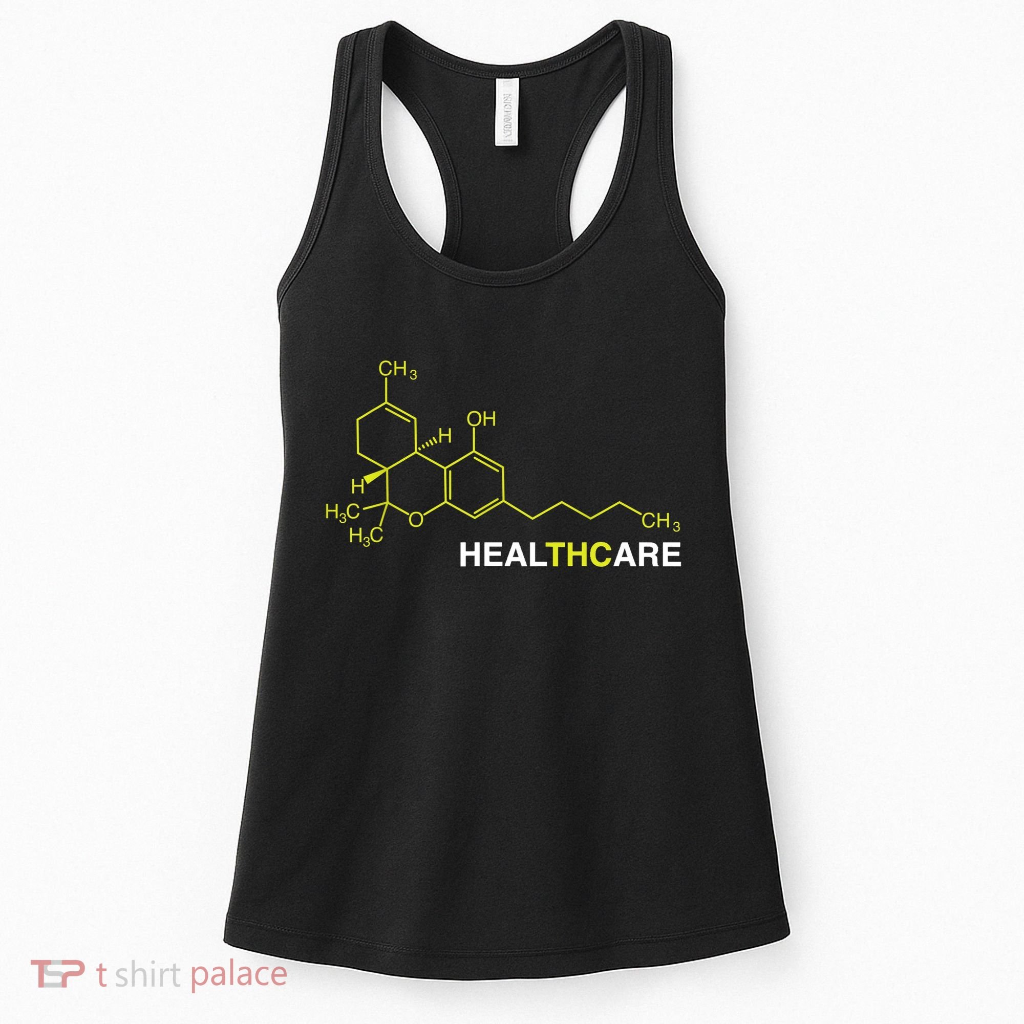THC Healthcare Cannabis Medical Marijuana TShirt Women's Tank Top