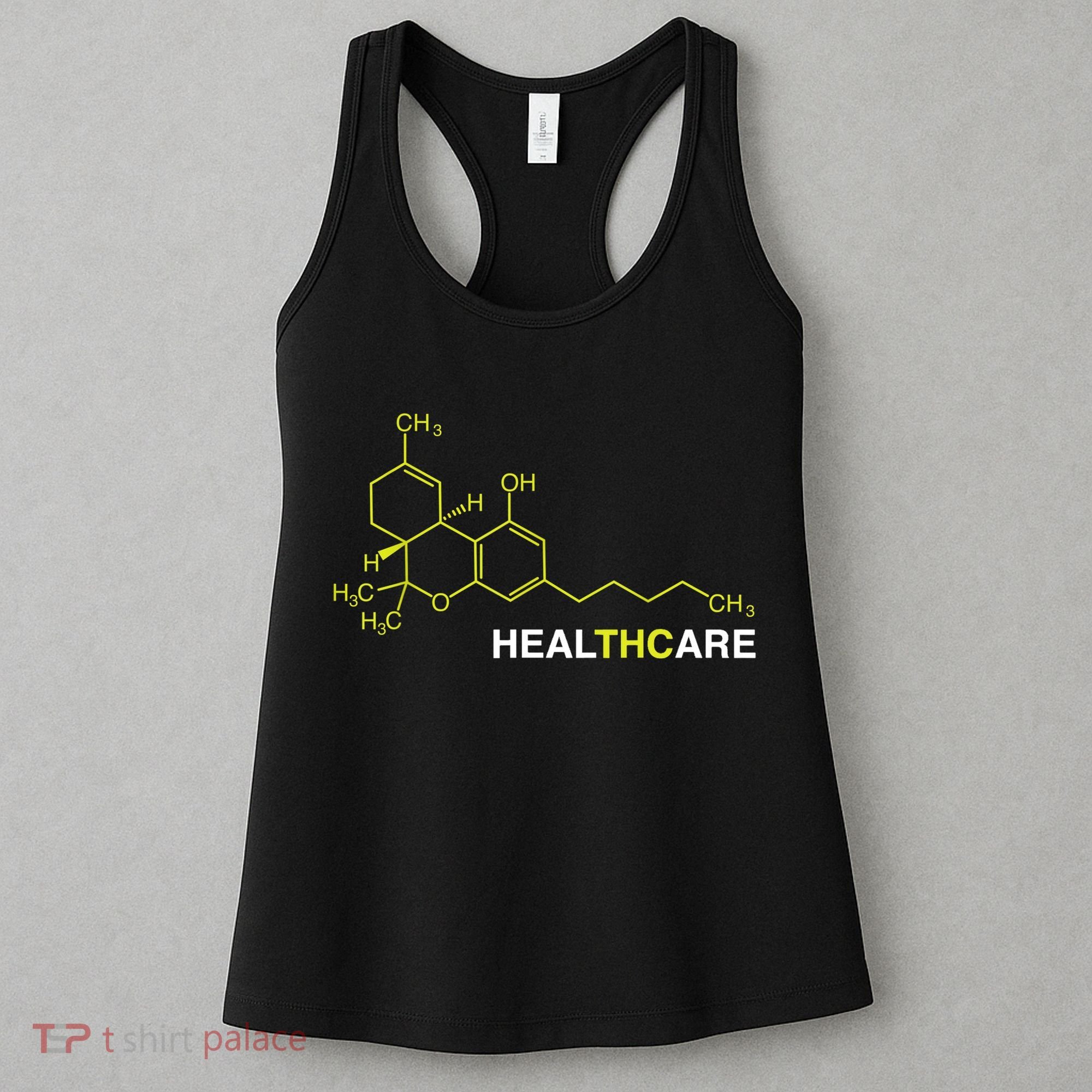 THC Healthcare Cannabis Medical Marijuana TShirt Women's Tank Top