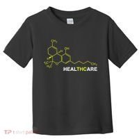 THC Healthcare Cannabis Medical Marijuana TShirt Toddler T-Shirt thumb 0