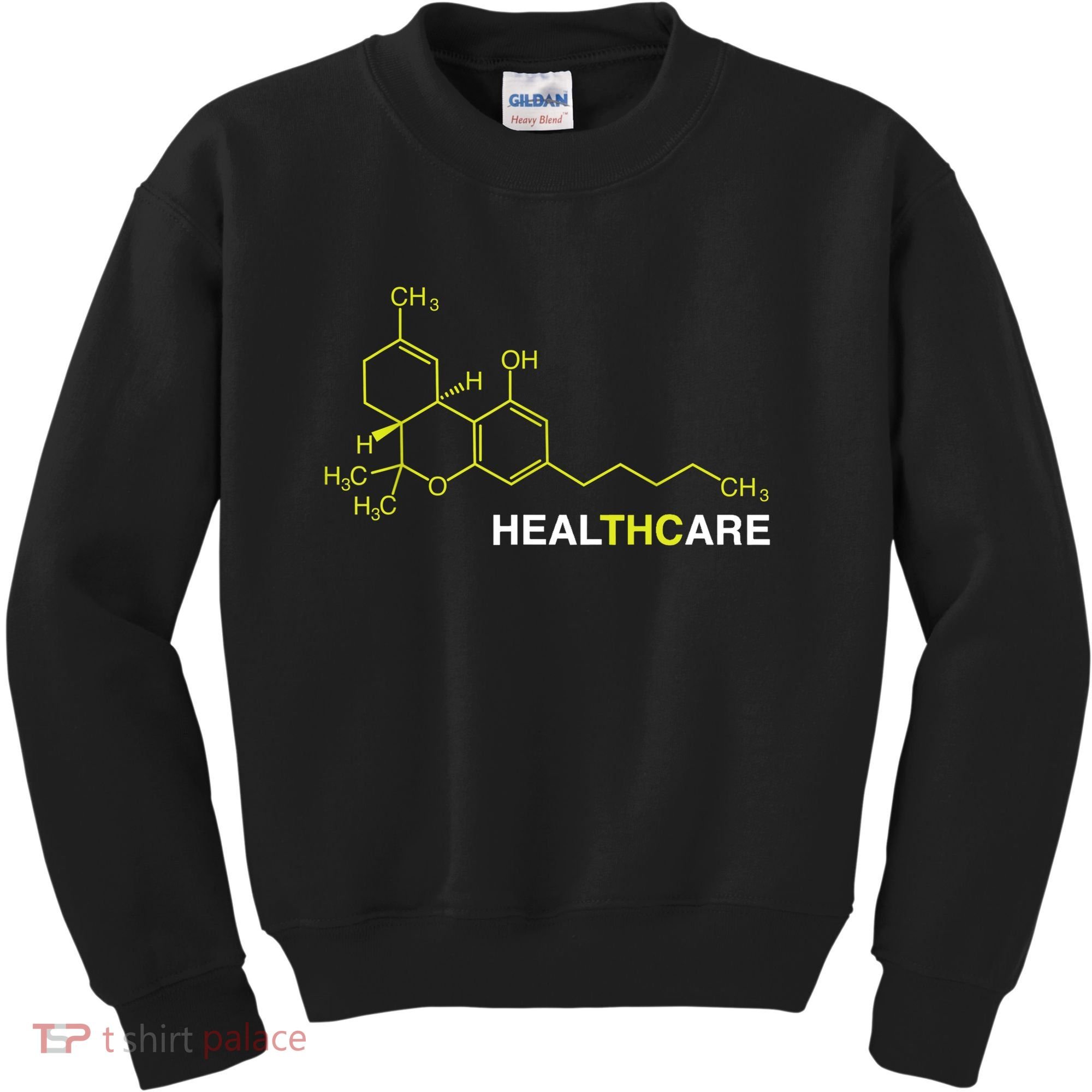 THC Healthcare Cannabis Medical Marijuana TShirt Kids Sweatshirt