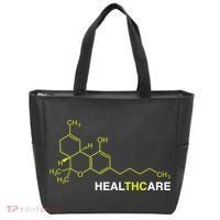 THC Healthcare Cannabis Medical Marijuana TShirt Tote Bag thumb 0