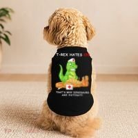 Trex Hates Cpr That's Why Dinosaurs Are Extinct Doggie Tank thumb 2