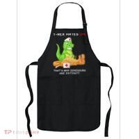 Trex Hates Cpr That's Why Dinosaurs Are Extinct Apron thumb 0