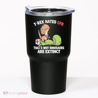 Trex Hates Cpr Dinosaur Nurse Tumbler thumb 0