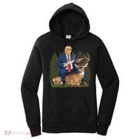 Trump Hunting Deer Women's Hoodie thumb 0