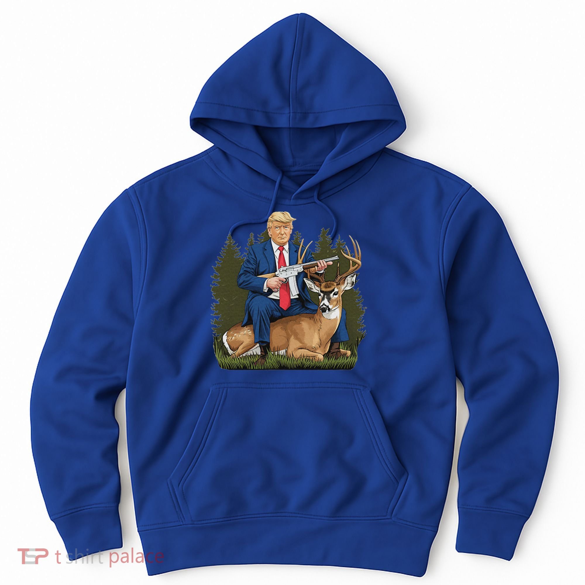 Trump Hunting Deer Hoodie