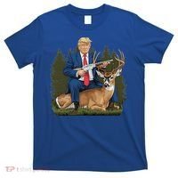 Trump Hunting Deer T-Shirt thumb 0
